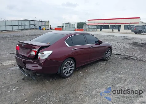 2014 Honda Accord Sport z USA, uszkodzony, nr VIN 1HGCR2F5XEA039862